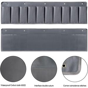 <b>Shoe</b> Pockets 10 Pockets Heavy Hanging Bedside Storage Organizer With Sturdy <b>Hooks</b> For <b>Shoes</b> And Clothing - Product Image 4