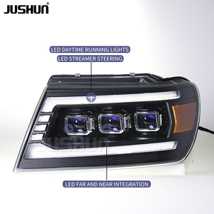 Faros Delanteros LED JUSHUN para Jeep <span class=keywords><strong>Grand</strong></span> <span class=keywords><strong>Cherokee</strong></span> 1999-2004, Lámpara Delantera Mejorada, Luz de Circulación Diurna, Accesorios para Automóviles - Product Image 6
