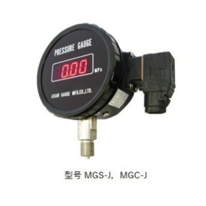 Manomètre numérique Asahi MGS-J MGC-J fabriqué au Japon, haute précision 0,05 F.S. 1 chiffre, connexion par câble - Product Image 5