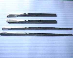 Guarnizione per modanatura di porte cromate in plastica ABS per HILUX VIGO Kit di accessori per esterni in 2014 2012 con protezione paraurti per carrozzeria - Product Image 3