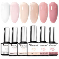 Kit Vernis à Ongles Gel Venalisa 6 Pièces/Lot UV/LED Soak Off, Kit de Vernis à Ongles Pour Salon et Débutant, 7.5ml, Prix Usine, Gel UV en Gros