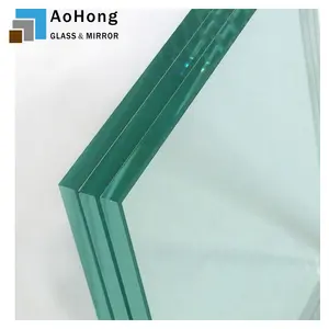 Noise reduction 33.2 and sound insulation 6.76 laminated glass for architectural decoration