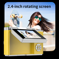 Миниатюрная цифровая CCD-камера Tiny Flip Retro Screen HD 1080P, видеорекордер для детей, карманная портативная камера, подарок для школьников, игрушка на день рождения