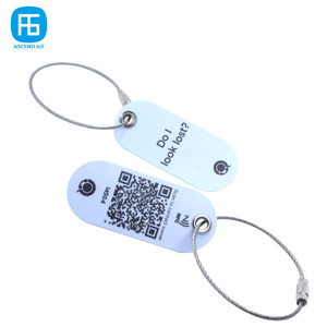 213 Chip 144 Byte EEPROM ISO14443A Giao Thức Thẻ PVC Thẻ NFC Cho Hành Lý/Vật Nuôi Quản Lý Chống Mất - Product Image 5