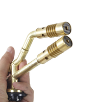 Pistolet à brûleur à gaz réglable pour contrôle de flamme Torche de soudage à allumage manuel