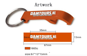 Décapsuleur porte-clés promotionnel simple gravé, décapsuleur porte-clés pas cher, décapsuleur en aluminium personnalisé varié - Product Image 6