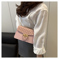 Nouveaux sacs à main pour femmes en cuir PU avec motif de lettres graffiti tendance, sacs à bandoulière carrés avec fermeture éclair pour filles