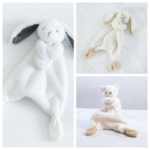 Adorable <span class=keywords><strong>Doudou</strong></span> Lapin de Sécurité Fait Main pour Nouveau-nés, Couverture Apaisante Super Douce pour Bébé - Product Image 6