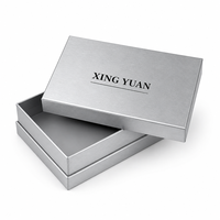 Boîte cadeau rigide en carton avec couvercle et base, finition mate, gaufrage, insert en mousse, logo personnalisé, taille personnalisée pour parfum