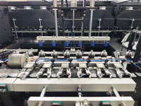 Machine de soufflage automatique à 6 cavités 7500BPH pour bouteilles d'eau en PET, PLC et moteur, cylindre rotatif AirTac