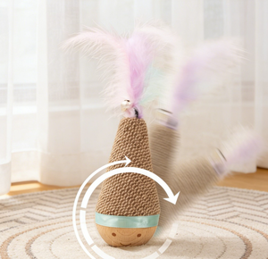 Giocattolo Interattivo per Gatti <span class=keywords><strong>Sisaal</strong></span> Tumbler, Gioco con Palla Girevole Resistente ai Morsi, Giocattolo Multifunzione per Animali Domestici - Product Image 5