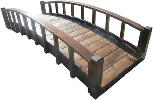 Ponts de Lune Style <span class=keywords><strong>Japonais</strong></span> Bois Arqué Décor de <span class=keywords><strong>Jardin</strong></span> Ponts 8 Pieds Marron - Product Image 6
