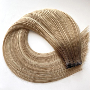 ผู้จำหน่ายผมแท้ Haiyi Cuticle Aligned Virgin Hair รุ่นใหม่ สีบลอนด์ Genius Hair สำหรับผู้หญิง - Product Image 4