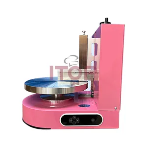 Cake Decorating Machines Birthday Butter Cake Filling Machine Hot Sale Automatic Cake Plasterer Decorating Machine