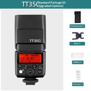 Flash Godox TT350/V350 C pour appareil photo hybride A7M4 <span class=keywords><strong>Fuji</strong></span> <span class=keywords><strong>XT4</strong></span>, lumière de griffe TTL à mesure automatique haute vitesse V350S - Product Image 6