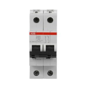 Interruptor Automático Miniatura Industrial y Doméstico Original Stock S202-K6 2CDS252001R0377-S200-2P-6 A-bbs KA-Plastic 6kA 3P 50/60Hz - Product Image 1