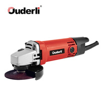 MT954 Meilleur mini outil de bricolage électrique 100mm 570W meuleuse d'angle en métal de haute qualité avec source d'alimentation 220V rouge