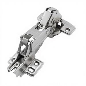 Петля для углового шкафа C81 с плавным закрыванием, угол открывания 160 градусов, гидравлический буфер, холоднокатаная сталь, 16-25 мм, для гостиной - Product Image 3