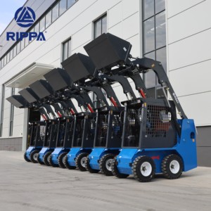 RIPPA Skidsteer Neue Kompaktlader CE EPA Raupenlader China Mini-Kompaktlader mit Anbaugeräten - Product Image 6