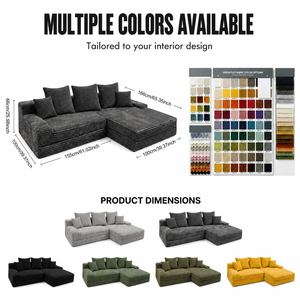 Convertible Vacuum <strong>Compression</strong> <strong>Sofa</strong> Bed Set With Sponge Filling For Living Room Folding Futon Couch Boneless Guest Sleeper - Product Image 4