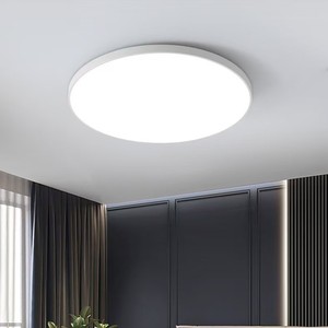 <span class=keywords><strong>Plafonnier</strong></span> LED pour Chambre Principale, Salon, Bureau, Balcon & Couloir - Lampe Ronde Moderne Simple de Nouveau Type Marque OEM - Product Image 3
