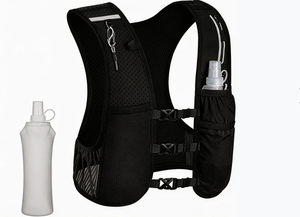 Gilet de course multifonctionnel unisexe avec poches ajustables pour le sport et <span class=keywords><strong>sac</strong></span> de rétention d'eau - Product Image 4