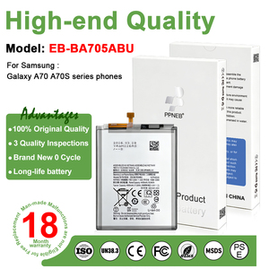 <span class=keywords><strong>แบ</strong></span><span class=keywords><strong>ต</strong></span>เตอรี่คุณภาพสูง EB-BA705ABU 4400mAh เกรด A สำหรับ <span class=keywords><strong>Samsung</strong></span> Galaxy A70 A70S ของแท้ พร้อมส่ง รับประกัน 18 เดือน - Product Image 4