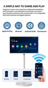 HISEEVIEW Pantalla Digital Inteligente Inalámbrica de Pared con Sistema Android, Full HD, 27 Pulgadas - Product Image 3