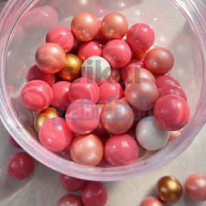 Colorido Paintball 0,43 0,50 0,68 calibre Paintballs PEG o balas de gelatina de Paintball llenas de aceite para juegos al aire libre para adultos - Product Image 3