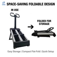 Appareil d'escalade pliable en acier, stepper magnétique silencieux, entraîneur cardio avec écran LCD pour la maison et la salle de sport