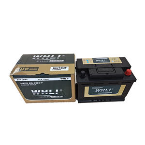 גבוהה באיכות גבוהה ביצועים גבוהה CCA 12V 75AH DIN75MF תחזוקה משלוח עופרת חומצה קוריאה מותגי רכב סוללה WHLI מותג - Product Image 5