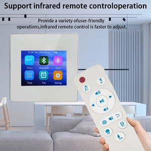Không Dây Cho <span class=keywords><strong>Bluetooth</strong></span> Âm Thanh Phát Lại Điều Khiển Cho Nhà Thông Minh Treo Tường Nhúng Khuếch Đại Công Suất Oled Cho Khách Sạn Nền - Product Image 4