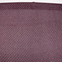 Tissu Jacquard en Soie Métallique Brillante Rouge Foncé Prêt à l'emploi, Doux et Respirant, avec Lurex Argenté, pour Châle de Luxe Féminin, Mousseline et Dirac