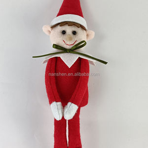 Décorations de poupée de Noël Cadeaux de célébration de <span class=keywords><strong>Noel</strong></span> nordique Petite tête en résine Elfes de Noël - Product Image 4