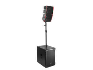 Enceintes Line Array actives + passives HYANKA LVP-15 15 pouces, classe D, 3*300W, 55Hz-20kHz, 121dB <span class=keywords><strong>SPL</strong></span> max, utilisation sur scène - Product Image 3