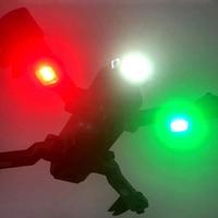 7 couleurs Moteur Lampe RC Drone LED Flash Position Sans Fil Lumière pour RC à Voilure Fixe Avions Avion Hélicoptère Avertissement Lumières