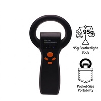 Lecteur de puces RFID pour animaux, ultra-léger, 95 g, format de poche, terminal portable