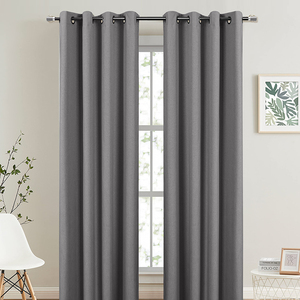 Chất lượng Polyester hiện đại Màn cửa sổ Rèm trang trí nội thất Nhiệt Cách Nhiệt phòng tối cửa sổ màn cho phòng khách - Product Image 3