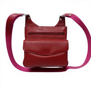 Sacs à main décontractés en cuir véritable bleu pour femmes BS INTERNATIONAL – Tendance, personnalisables, durables, imperméables et légers - Product Image 3