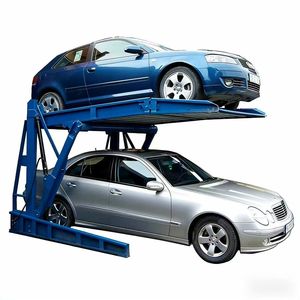 Tabitha TEP606 Mini élévateur de stationnement hydraulique à double empilement à 2 montants pour parkings automobiles, capacité de charge 2300 kg, garantie 5 ans - Product Image 1