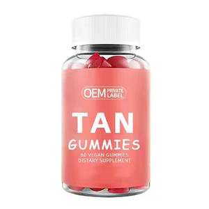 Gomitas Bronceadoras TAN, Marca Privada OEM, Veganas, con Vitamina C Activada y Zinc, para Mujeres y Hombres - Product Image 1