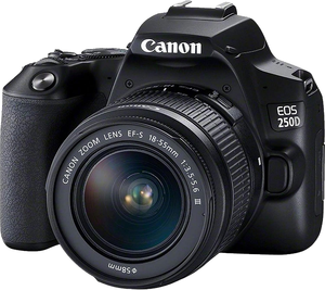 Kit Ca non EOS 250D (EF-S 18-55mm STM) (Negro) - Product Image 2