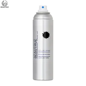 Couleur de cheveux personnalisée professionnelle Spray couleur de cheveux temporaire noir brun bleu pour les hommes et les femmes de la couleur des cheveux Styling Spray