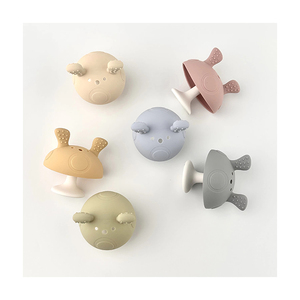 X-BT006 Nouveau-né, jouet de <span class=keywords><strong>dentition</strong></span> sensoriel en forme de <span class=keywords><strong>champignon</strong></span> en carton, vente en gros, jouets de <span class=keywords><strong>dentition</strong></span> en silicone, jouet de <span class=keywords><strong>dentition</strong></span> unisexe pour bébé - Product Image 1