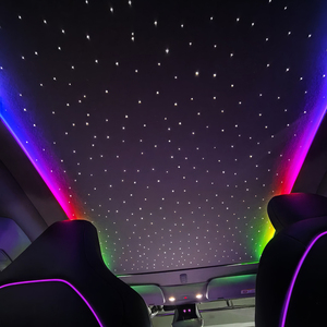 Pare-soleil de toit pour Tesla Model Y Juniper Starry Sky, commande vocale, pare-soleil de fenêtre panoramique, pare-soleil intérieur pour voiture - Product Image 5