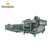 Presse à filtre à bande transporteuse modèle DNYF-3000B : Intégration de la concentration, de la déshydratation, haute efficacité de filtration, conception durable, facile à utiliser