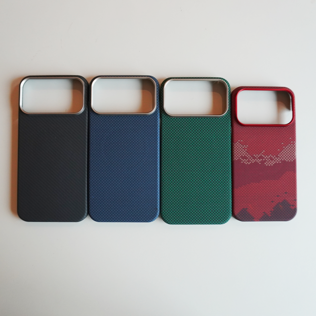 YUBO Wireless Charging Weightless Slim Carbon Fiber Shockproof Multi Colors Magnetic Phone Case for 17/16/15/14/13 Series