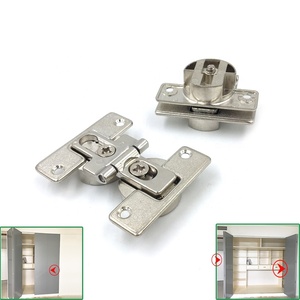 Folding <strong>Hinge</strong> <strong>Double</strong> Cup with Adjustable Offset Pivot Flap <strong>Hinge</strong> Opening Angle 180 Degree 35 mm Cup Cabinet <strong>Hinges</strong> - Product Image 1