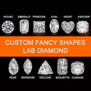 เพชรหลวมเจียระไนทรงเรเดียนท์ ขนาด 1-5 กะรัต ผลิตในห้องปฏิบัติการ ได้รับการรับรองจาก J&C IGI คุณภาพเยี่ยม ระดับ HPHT CVD สี D ความสะอาด VVS VS สำหรับทำเครื่องประดับ - Product Image 4