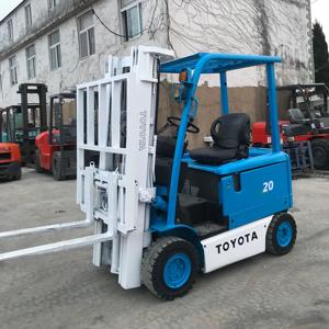 Montacargas Eléctrico Usado de Alta Resistencia, 2 Toneladas, 4 Ruedas, Batería de Iones de Litio de 3m, Tracción 4x4, Mástil de Dos Etapas, Más Vendido - Product Image 4